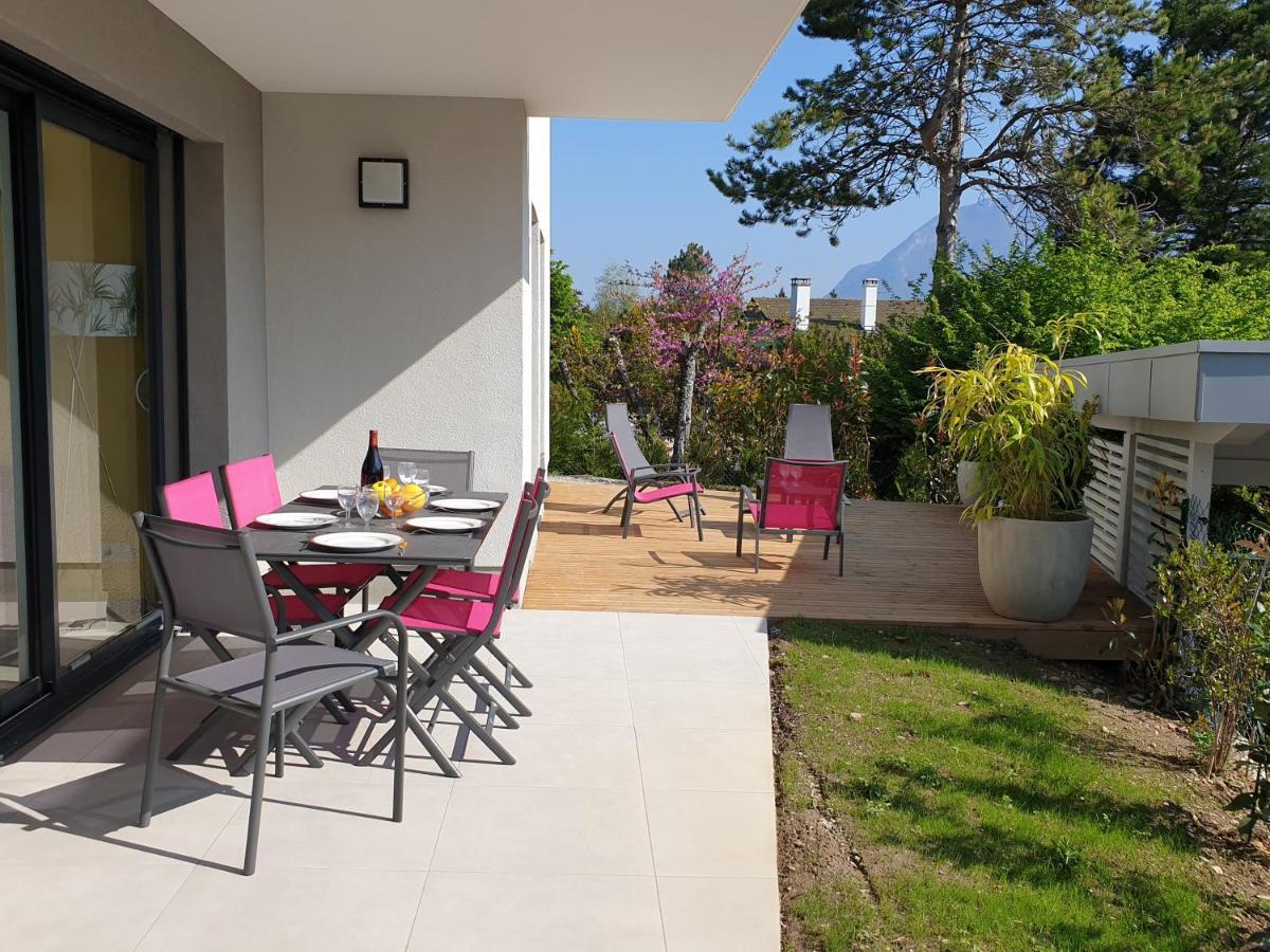 L'Appartement Jardin Avec Vue Montagnes Sevrier Ngoại thất bức ảnh