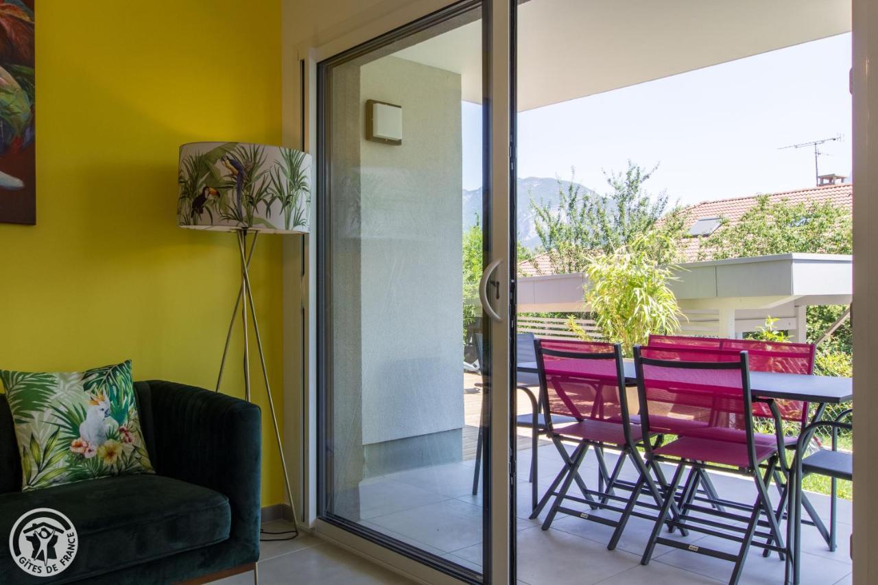 L'Appartement Jardin Avec Vue Montagnes Sevrier Ngoại thất bức ảnh
