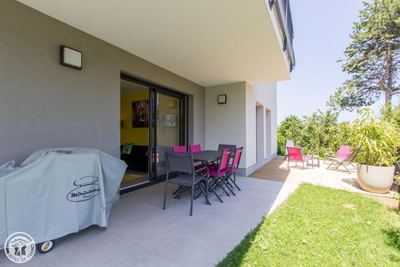 L'Appartement Jardin Avec Vue Montagnes Sevrier Ngoại thất bức ảnh
