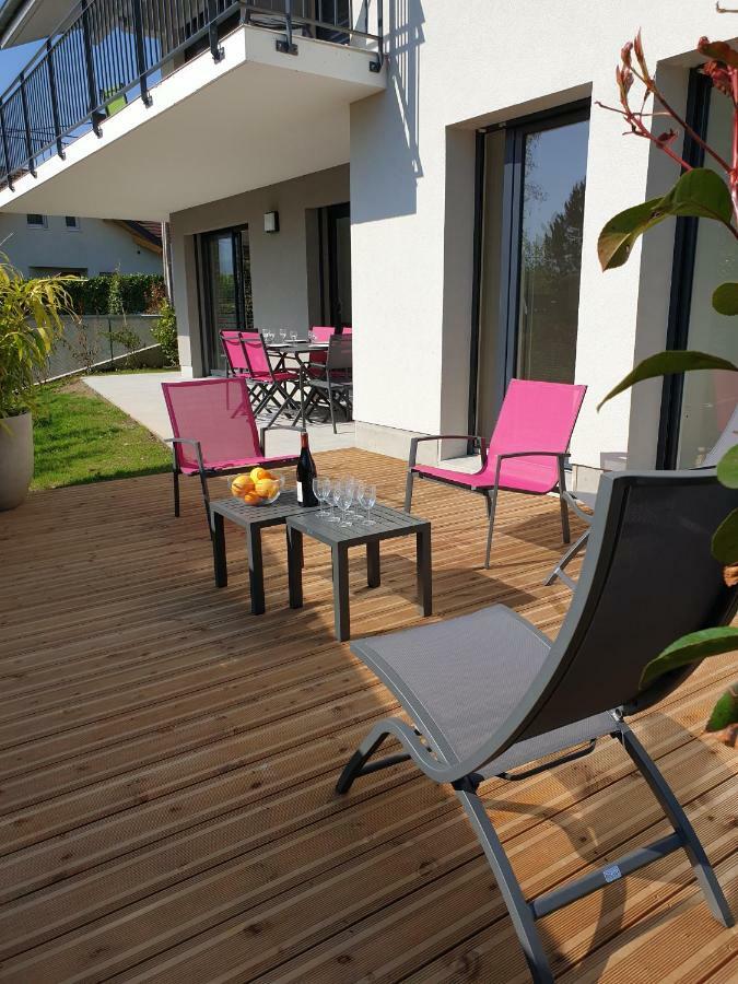 L'Appartement Jardin Avec Vue Montagnes Sevrier Ngoại thất bức ảnh